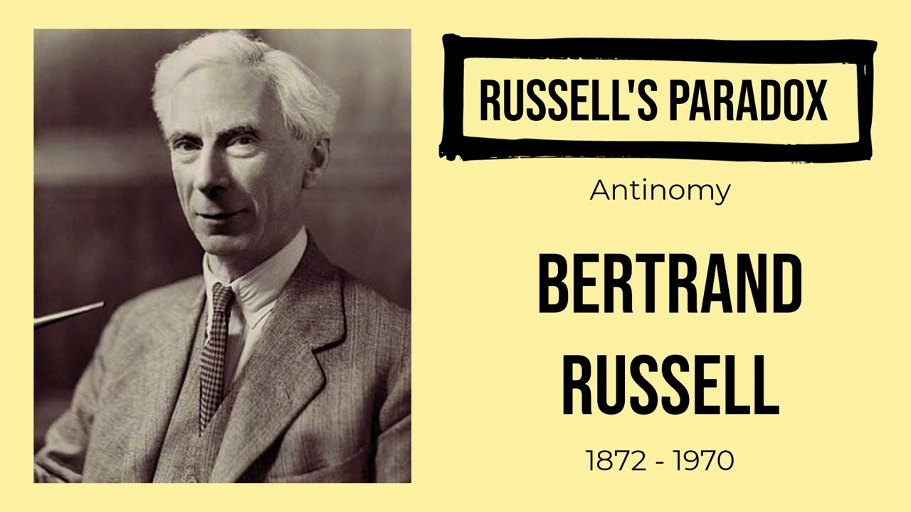 Russell's Paradox - Bertrand Russell - YouTube