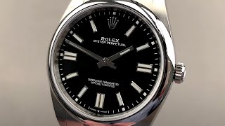 2020 Rolex Oyster Perpetual 41mm 124300 Rolex Watch Review
