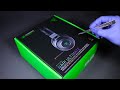 Razer Nari Ultimate Gaming Headphones Unboxing - ASMR