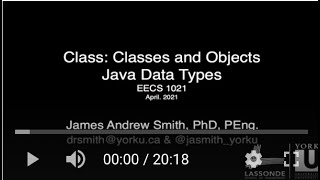 1021 Class Object Oriented Programming: DataTypes