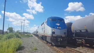 Amtrak 64 the Maple Leaf arriving into the station