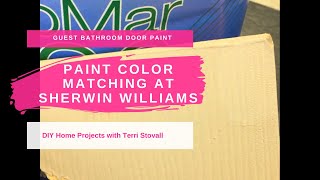 Sherwin Williams Color Matching