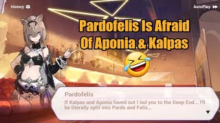 Pardofelis Is Afraid Of Being Split Into Pardo \u0026 Felis By Aponia \u0026 Kalpas Japanese Honkai Impact 3rd