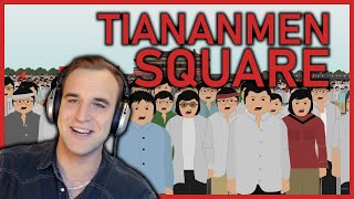 Artur Rehi reacts to Tiananmen Square