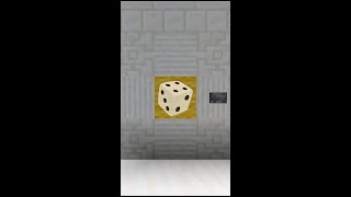 Minecraft-Short: Self-Randomizing Colour Combi-Lock #Shorts