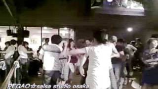 Japan Salsa TV Osaka [ Kanae \u0026 Mozzi ] @AlmaLatina Social 090719 Video by PEGAO\u0026TAMA