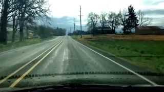 Drive from Woodburn to Mt Angel, Oregon; Very different kinds of farms around