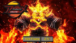 My Hero Bizarre Adventures Hell Flame Quirk Showcase - roblox jojos bizarre adventure pvp gameplay youtube