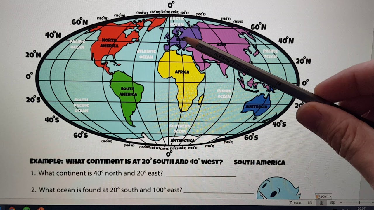 Map Coordinates Youtube