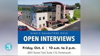King's Daughters Ohio open interviews