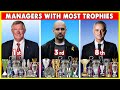 Top 10 Football Managers With Most Trophies in Football History.