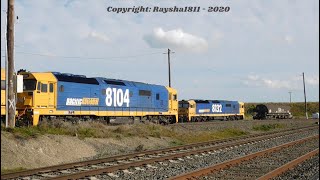 7731V - 8104-8111 (Grain) Gheringhap - Australian Trains by RaySha1811