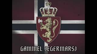 Gammel Jegermarsj - Norwegian military march (1927 Recording)