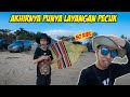 MAIN LAYANGAN PECUKAN MINI DI TERJANG ANGIN KENCANG!! #layangan