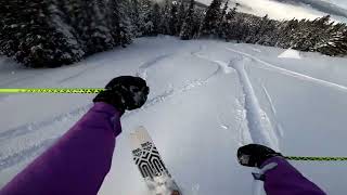 Whistler Peak Chair 2023 - Pow Day Skiing \u0026 Snowboarding