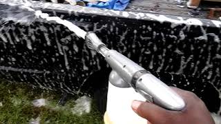 Simoniz super wash \u0026 wax foaming sure shine car wash with foam gun