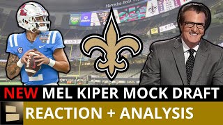 ESPN’s Mel Kiper NFL Mock Draft 2022 Reaction: Saints Draft Rumors Ft. Jameson Williams, Matt Corral