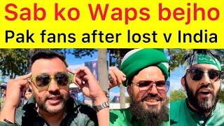 Pakistan fans crying emotional after lost against India | Pakistan fans reaction