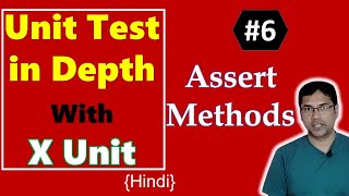 6. How to Assert | xunit assert exception | xUnit Test tutorial | Hindi