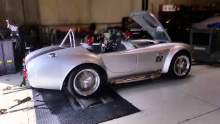 Factory Five Racing Mk4 Roadster Dyno run w/ CobraJet Aluminator XS 5.0