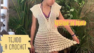 Como tejer un Vestido -a crochet- (Vestido Laura)