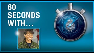 60 Seconds With LCol Melissa Reyes