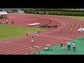 第72回大阪大学・名古屋大学対校陸上競技大会　対校男子400ｍ　2018 05 26