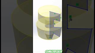 Revolve command Solidworks 2023 with extra feature #solidworks #design