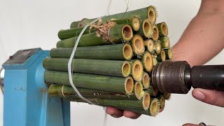 Woodturning - Bamboo is so Versatile and the things He Creates with it are Even more Amazing