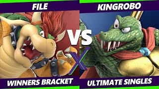 S@X 419 Winners Bracket - File (Bowser) Vs. KingRoBo (King K. Rool) Smash Ultimate SSBU