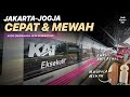 KERETA TERCEPAT JAKARTA - JOGJA PALING SOMBONG! KA Argo Dwipangga Eksekutif New Generation