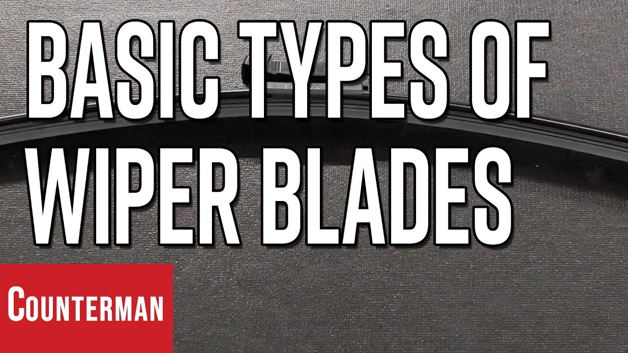 Basic Types Of Wiper Blades - YouTube