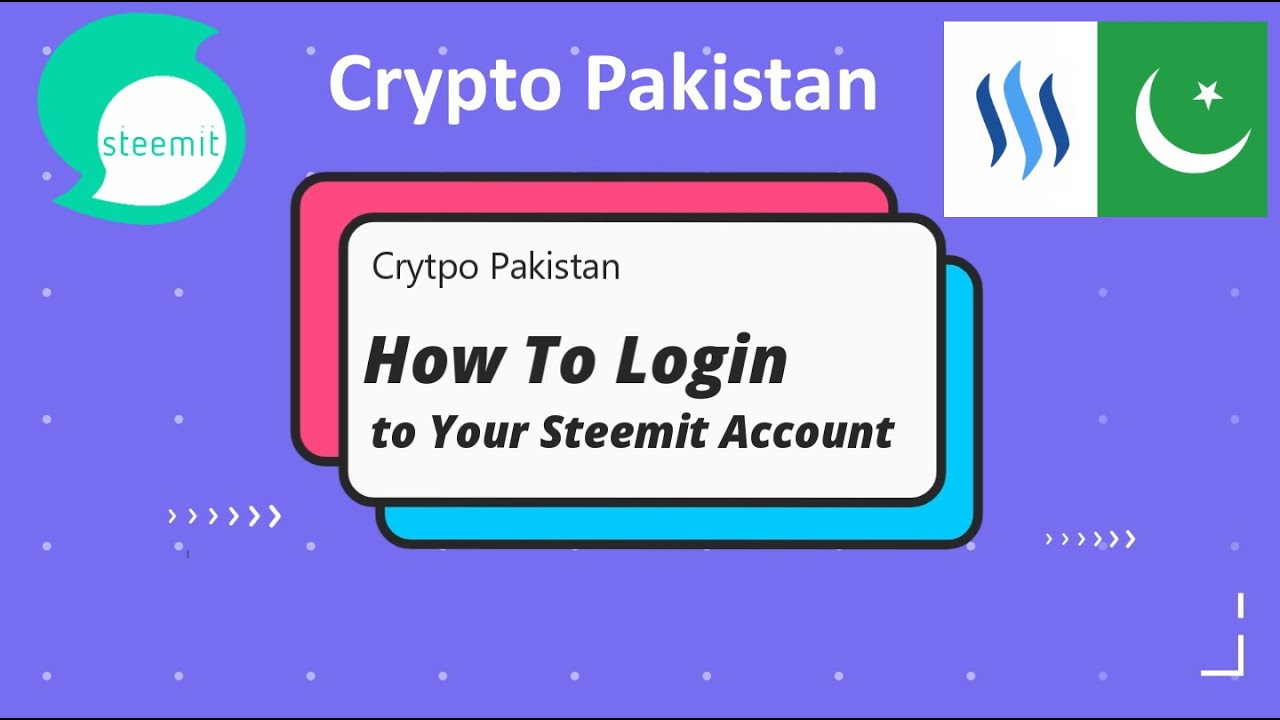 How To Login To Steemit With Your Posting Key Crypto Pakistan Youtube