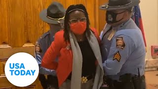GA lawmaker arrested protesting voting bill | USA TODAY