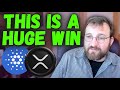 HUGE WIN FOR CARDANO AND RIPPLE! CHARLES HOSKINSON FIGHTING FOR XRP!