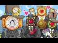 CLOCKWOMAN LOVE CLOCKMANS?! Skibidi Toilet Multiverse Animation