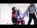 Michael Rupp vs Cam Janssen Dec 20, 2011