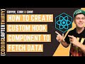 How to Create React Custom hooks to fetch data with async await [ getting started with react ]