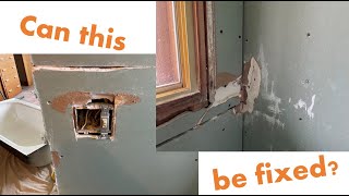Fixing really bad drywall