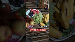 ଏତେ ଫଳ କେମିତି ଖାଇବି 😥|Fruit Custard🤤|Odia Sweet/Mitha||elifoodlife||#shorts #ytshorts #odiafood