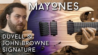 A serious Djent Tool! Mayones Duvell Q John Browne Signature Review