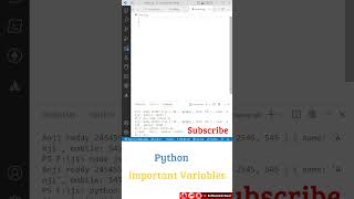 Python Variables in Telugu: #python #pythonintelugu #pythontutorial #codingtips #btech #learnpython