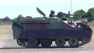 Lynx Command and Reconnaissance vehicle M113½ with .50-caliber M2 Machine Gun Bovington Tank Museum