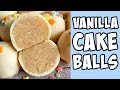 Vanilla Cake Balls Recipe Tutorial #Shorts