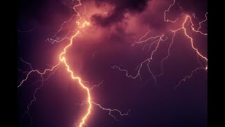 Spectacular Lightning & Thunder Sound Display [No Rain]