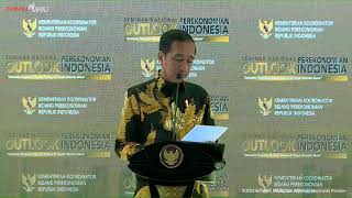 LIVE: Sambutan Presiden Jokowi pada Outlook Perekonomian Indonesia, Jakarta, 22 Desember 2023