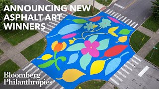 25 New Cities in U.S., Canada & Mexico to Make Streets Safer with Art | Bloomberg Philanthropies