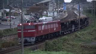 東北本線 泉崎駅 西金ホキＫＹ出場通過 2020.10.19