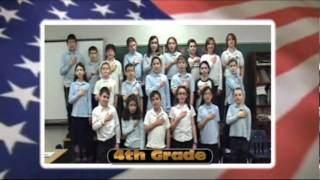 Akiva Students 2010-2011 do the national anthems