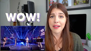Reacting to Little Mix "Falling" - Harry Styles Cover (aka being mesmerized for 5 minutes)